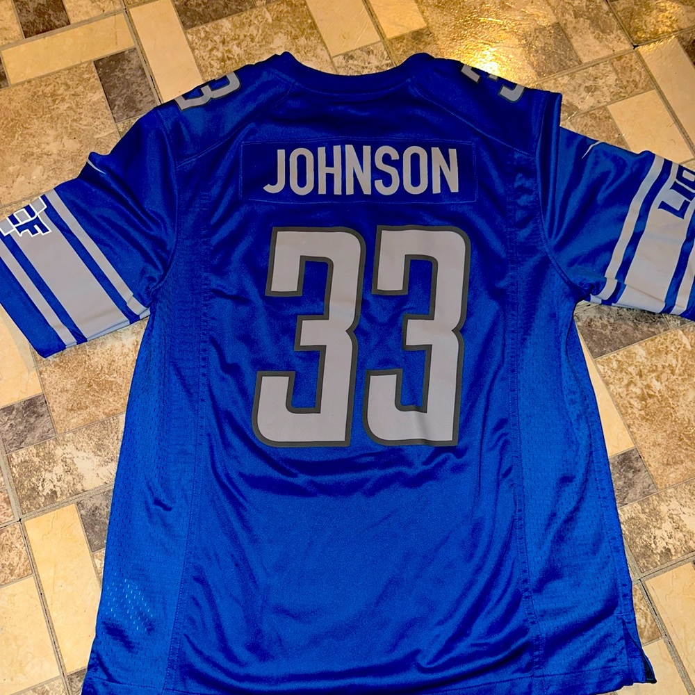 Kerry’s Johnson lions jersey never worn was framed
